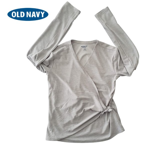 Old Navy Other - NEW Old Navy Cross-Front Long Sleeve Girls Top XL